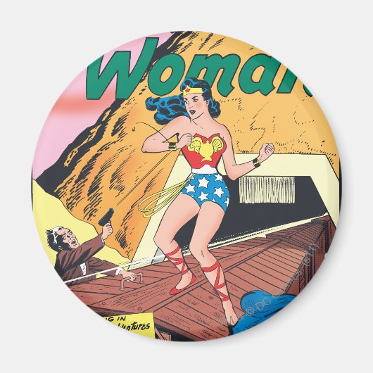 Wonder Woman Onzichtbare Trail Magneet (Voorkant)