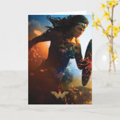 Wonder Woman op slagveld Kaart (Gele Bloem)