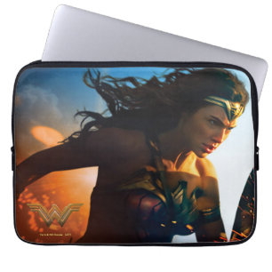 Wonder Woman op slagveld Laptop Sleeve