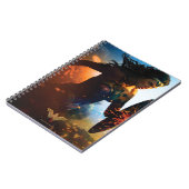 Wonder Woman op slagveld Notitieboek (Linkerzijde)