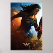 Wonder Woman op slagveld Poster (Voorkant)