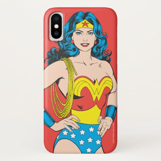 Wonder Woman | Oude houding met Lasso Case-Mate iPhone Case (Achterkant)