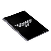 Wonder Woman Paisley Logo Notitieboek (Rechterzijde)