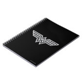 Wonder Woman Paisley Logo Notitieboek (Linkerzijde)