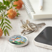 Wonder Woman Paradise Island Sleutelhanger (Zijkant)