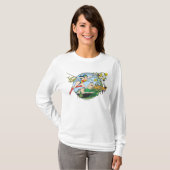 Wonder Woman Paradise T-shirt (Voorkant volledig)