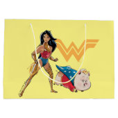 Wonder Woman & PB Groot Cadeauzakje (Achterkant)