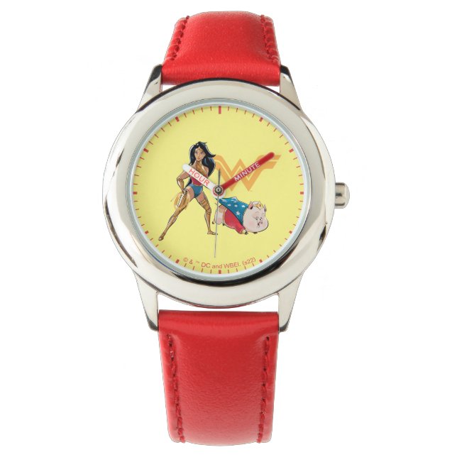 Wonder Woman & PB Horloge (Voorkant)