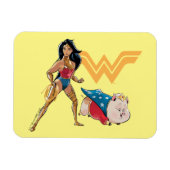 Wonder Woman & PB Magneet (Horizontaal)
