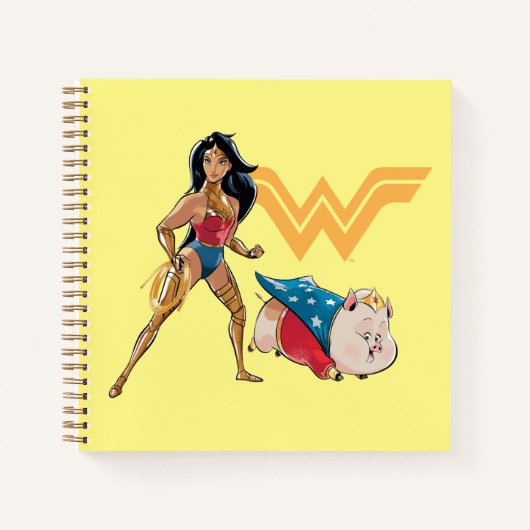 Wonder Woman & PB Notitieboek (Voorkant)