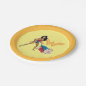 Wonder Woman & PB Papieren Bordje (Gekanteld)