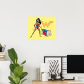 Wonder Woman & PB Poster (Thuiskantoor)
