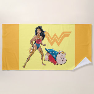 Wonder Woman & PB Strandlaken