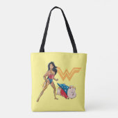 Wonder Woman & PB Tote Bag (Achterkant)