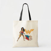 Wonder Woman & PB Tote Bag (Voorkant)
