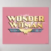 Wonder Woman Pencil Logo Folie Afdrukken (Voorkant)
