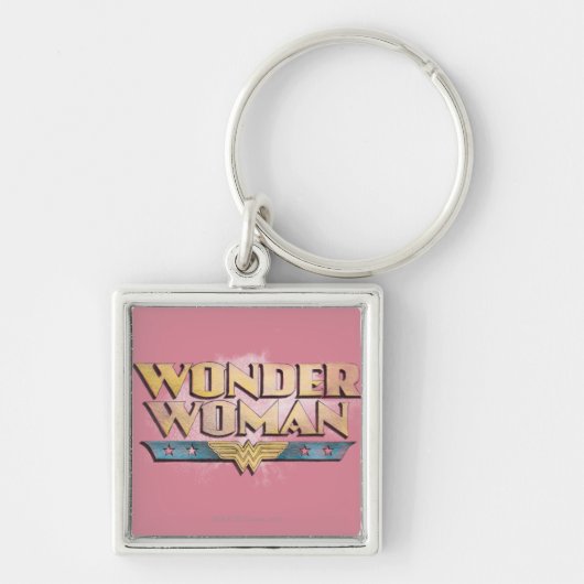 Wonder Woman Pencil Logo Sleutelhanger (Voorkant)