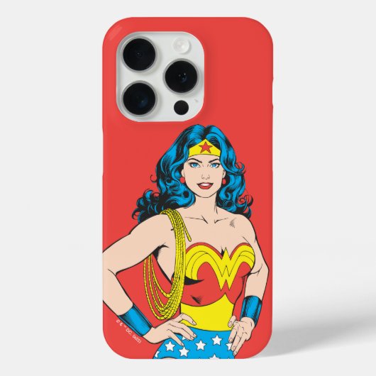 Wonder Woman |  Pose met Lasso Case-Mate iPhone Case (Achterkant)