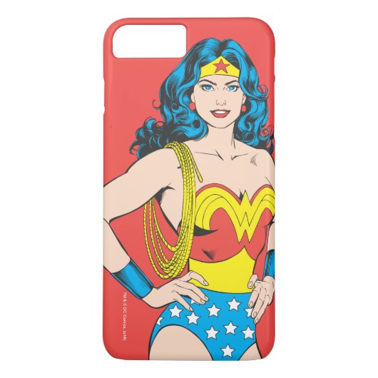 Wonder Woman |  Pose met Lasso Case-Mate iPhone Case (Achterkant)