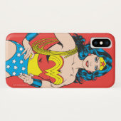 Wonder Woman |  Pose met Lasso Case-Mate iPhone Case (Achterkant (horizontaal))