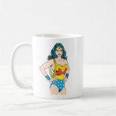 Wonder Woman |  Pose met Lasso Koffiemok (Links)