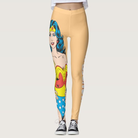 Wonder Woman |  Pose met Lasso Leggings (Voorkant)