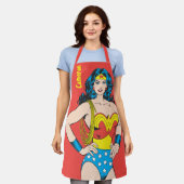 Wonder Woman |  Pose met Lasso Schort (Gedragen)