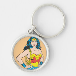Wonder Woman    Pose met Lasso Sleutelhanger
