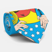 Wonder Woman |  Pose met Lasso Stropdas (Opgerold)