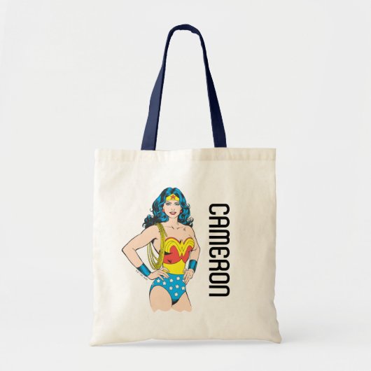 Wonder Woman | Pose met Lasso Tote Bag (Voorkant)