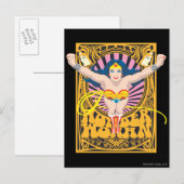 Wonder Woman Poster Briefkaart (Voorkant / Achterkant)