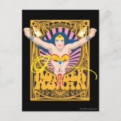 Wonder Woman Poster Briefkaart (Voorkant)