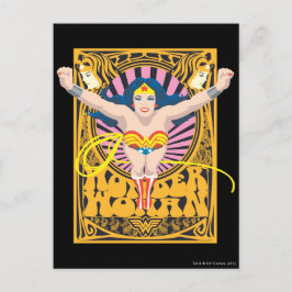 Wonder Woman Poster Briefkaart