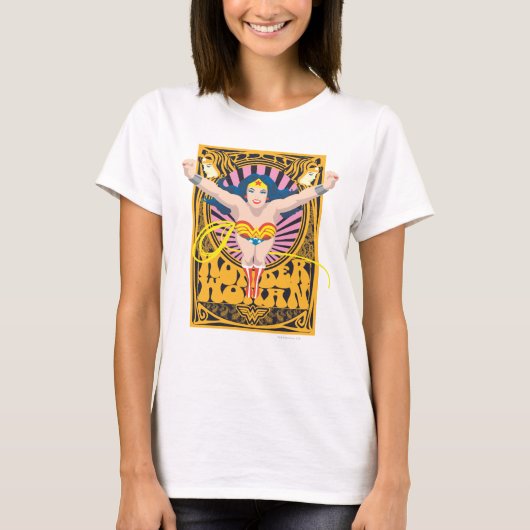Wonder Woman Poster T-shirt (Voorkant)