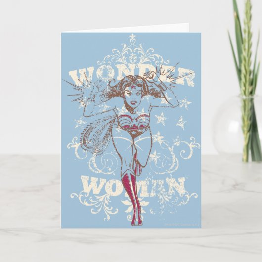 Wonder Woman Pow Kaart (Voorkant)