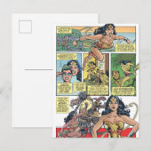 Wonder Woman Princess Diana Briefkaart (Voorkant / Achterkant)