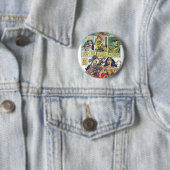 Wonder Woman Princess Diana Ronde Button 5,7 Cm (In situ)