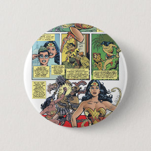 Wonder Woman Princess Diana Ronde Button 5,7 Cm