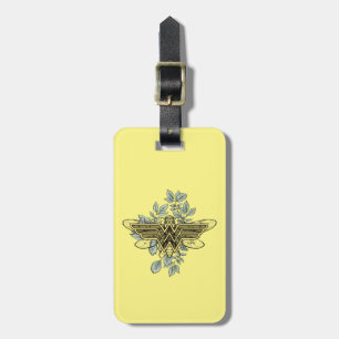 Wonder Woman Queen Bee Logo Bagagelabel
