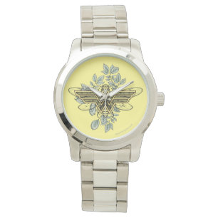 Wonder Woman Queen Bee Logo Horloge