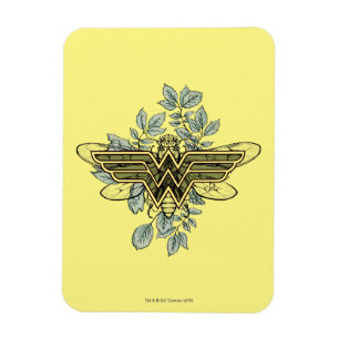 Wonder Woman Queen Bee Logo Magneet