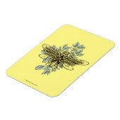 Wonder Woman Queen Bee Logo Magneet (Linkerzijde)