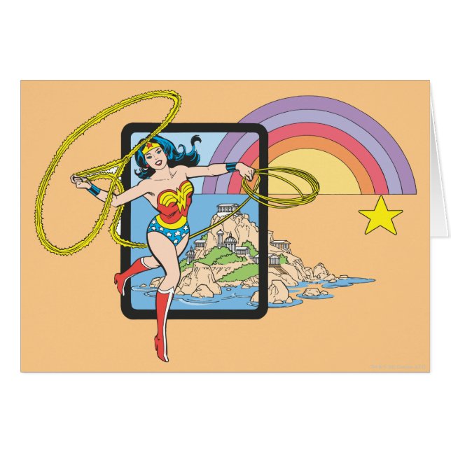 Wonder Woman Rainbow (Voorkant Horizontaal)