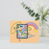 Wonder Woman Rainbow Briefkaart (Staand voorkant)