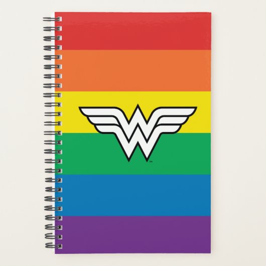 Wonder Woman Rainbow Logo Planner (Voorkant)