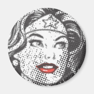 Wonder Woman Red Lips Magneet