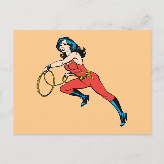 Wonder Woman Red Outfit Briefkaart (Voorkant)