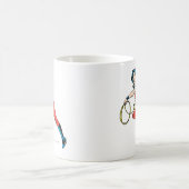 Wonder Woman Red Outfit Koffiemok (Center)