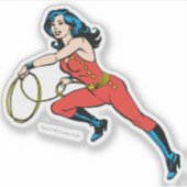 Wonder Woman Red Outfit Sticker (Voorkant)