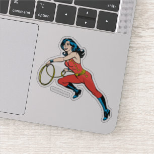 Wonder Woman Red Outfit Sticker